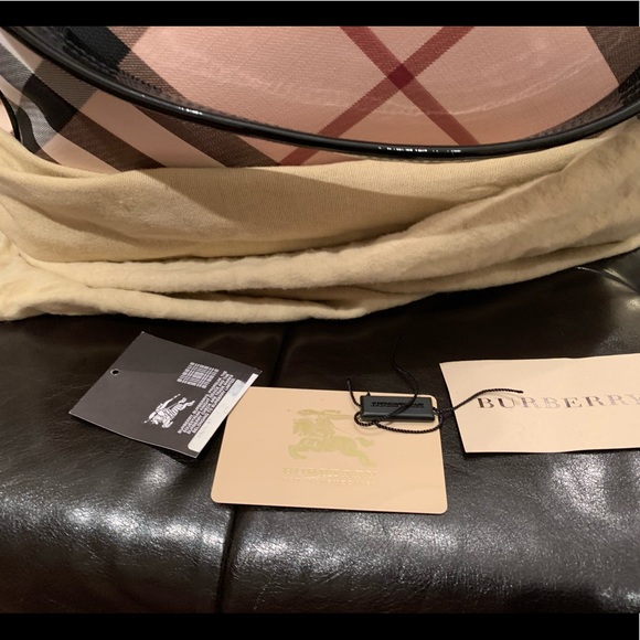 SOLD!!!BURBERRY BILMORE TOTE LARGE COATED BAG - Picture 7 of 8